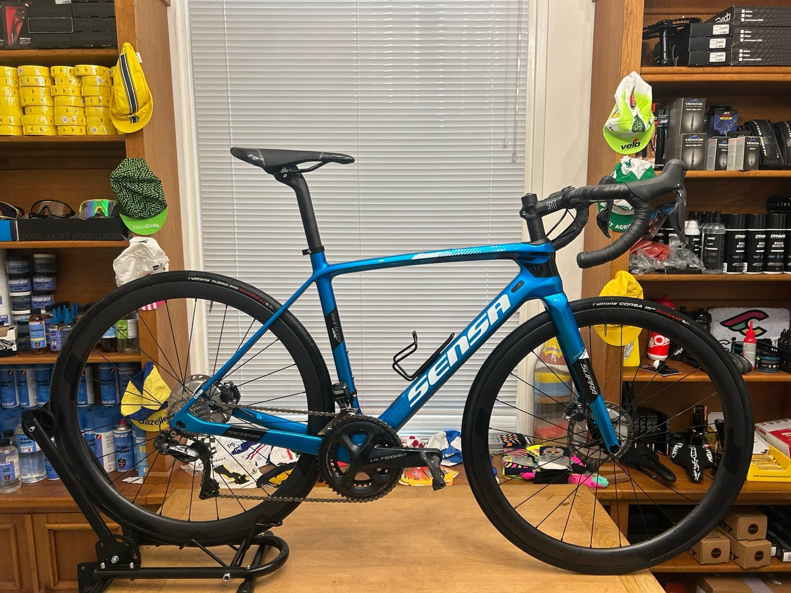 Sensa Giulia G3 disc maat 51 cm, Fietsen en Brommers, Fietsen | Racefietsen, Overige merken, Carbon, De ruyterstraat 86, 49 tot 53 cm