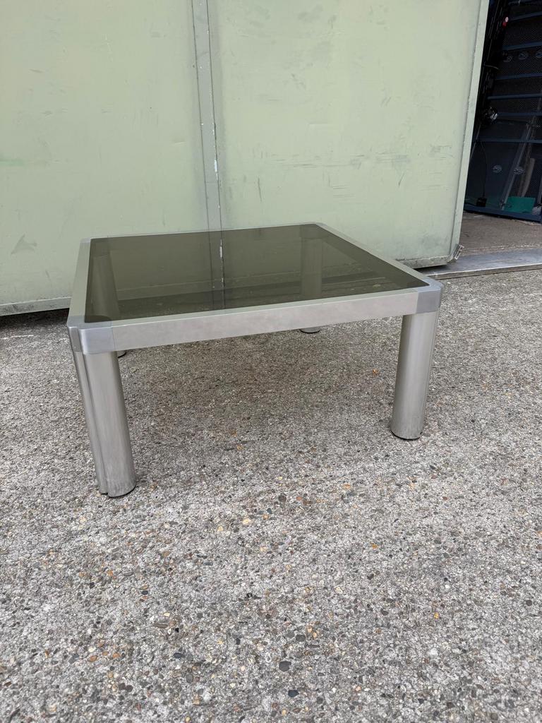 Artifort Kho Liang  vintage salontafels 2 stuks, Ophalen, 50 tot 100 cm, Vierkant, Zo goed als nieuw