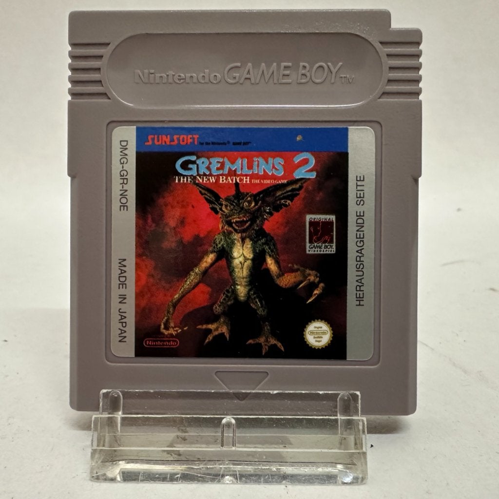 Nintendo GameBoy Gremlins 2, Nintendo, Gebruikt, Support@nintendo.com, 11-1 Hokotate-cho, Kamitoba, Minami-ku
Kyoto 601-8501
Japan