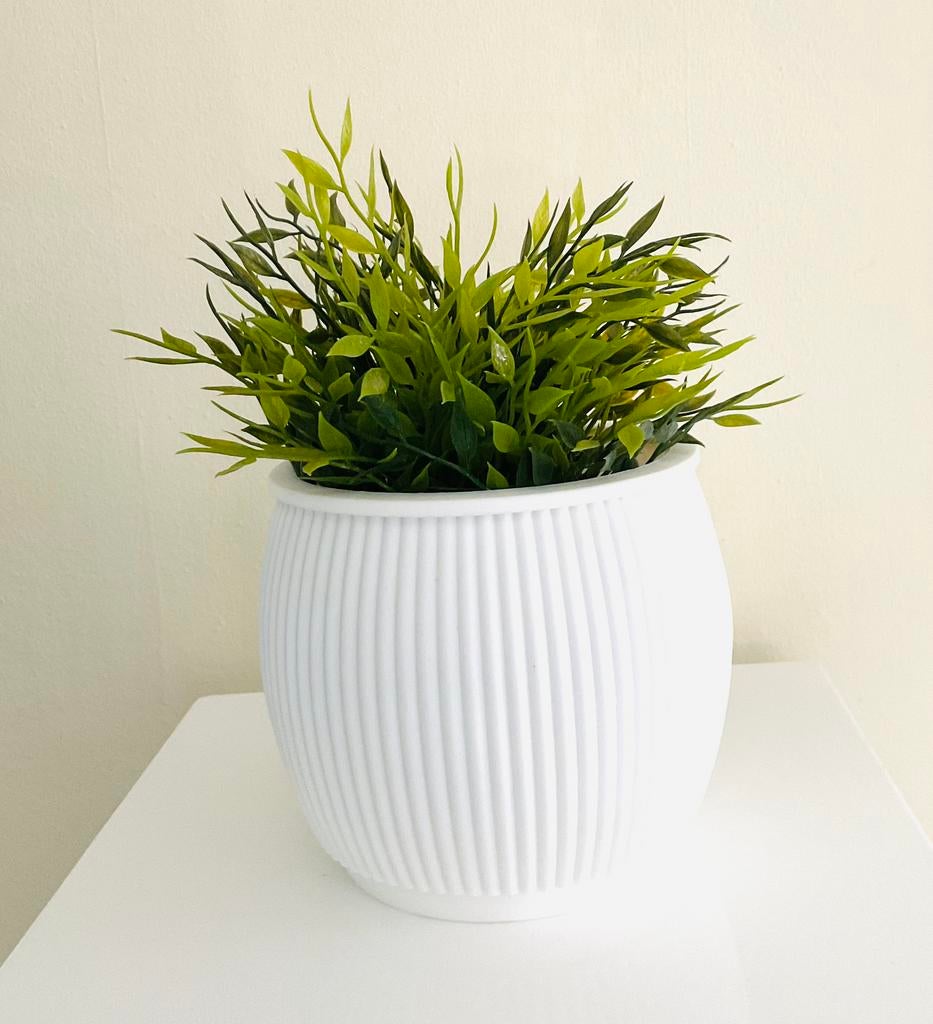 Flowerpot living by colors, siliconen, Ophalen, Overige materialen, Rond, Binnen