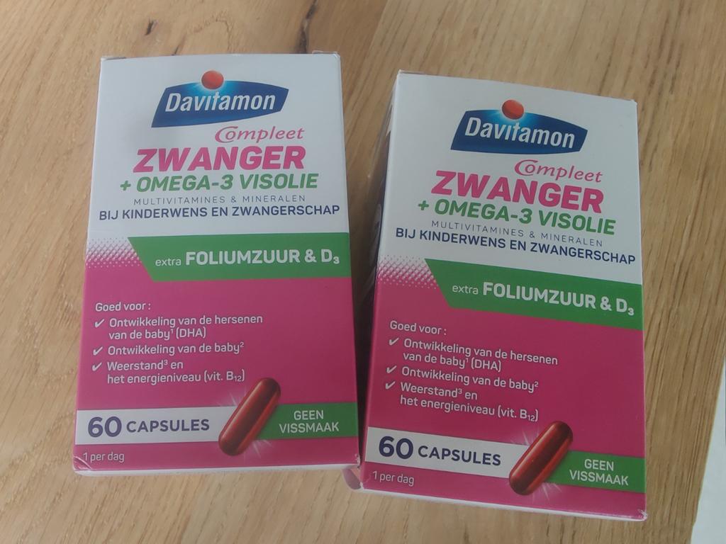 Davitamon Compleet Zwanger + omega 3 visolie, Ophalen, Nieuw, Overige typen