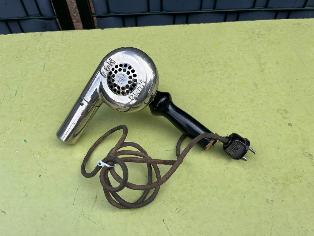 Haardroger Fohn, choom uitvoering Retro, Verzamelen, Retro, Ophalen of Verzenden, Persoonlijke verzorging