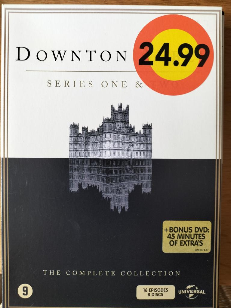 Downtown Abbey DVD-box Nieuw, Vanaf 9 jaar, Ophalen of Verzenden, Nieuw in verpakking, Drama