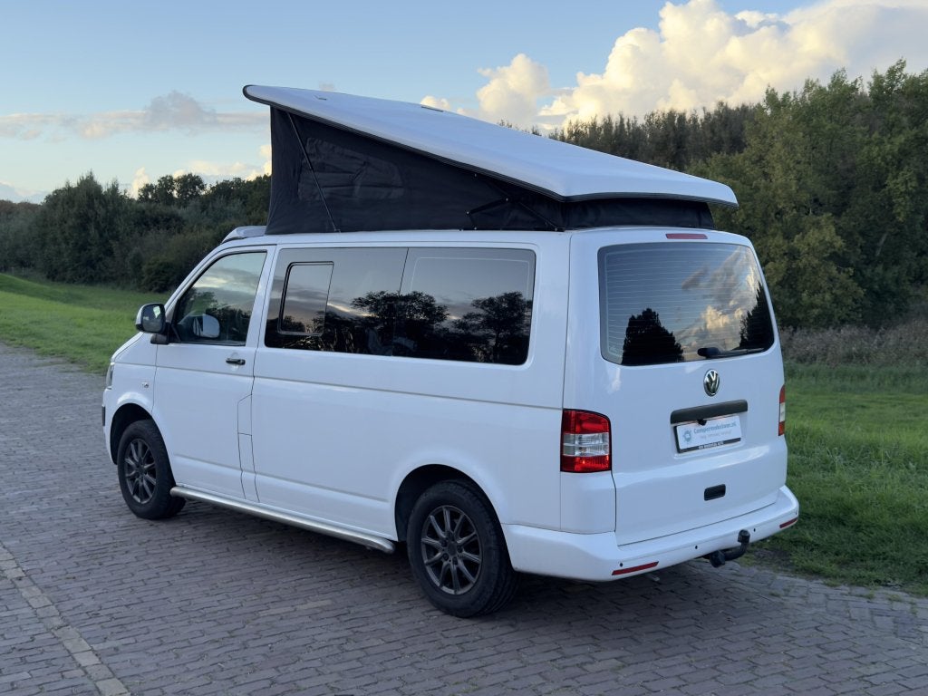 Volkswagen Transporter T5 Buscamper, Zelfbouw, Automaat, Caravans en Kamperen, Automaat, Standaard zit, Ringverwarming, Volkswagen