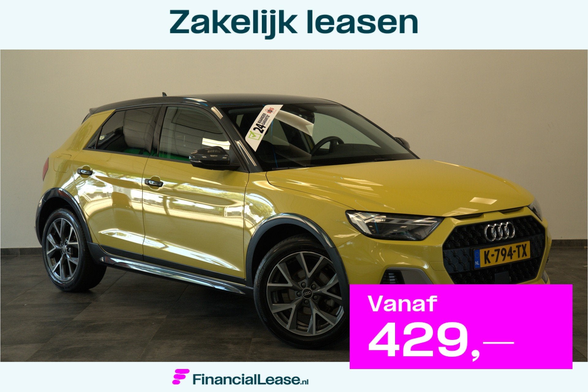 Audi A1 citycarver 35 TFSI epic Carplay PDC 17'' 24 Maanden, 12 maanden, Stof, Euro 6, 4 cilinders