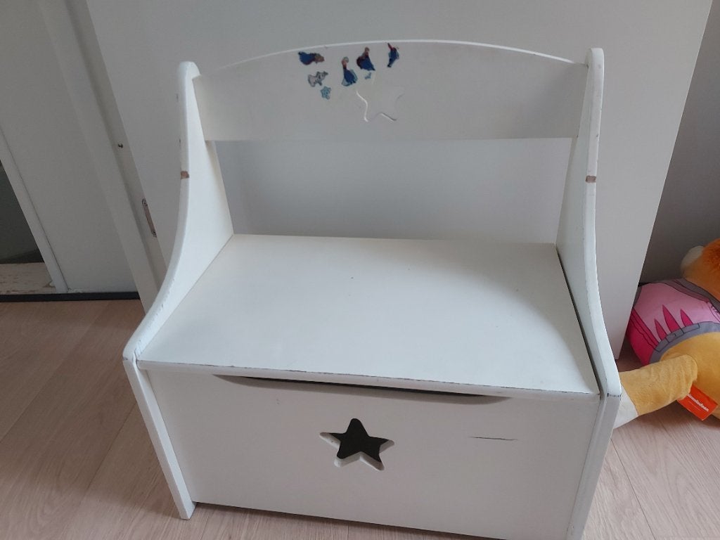 Kinderbankje opbergruimte, Ophalen, Gebruikt, Stoel(en)