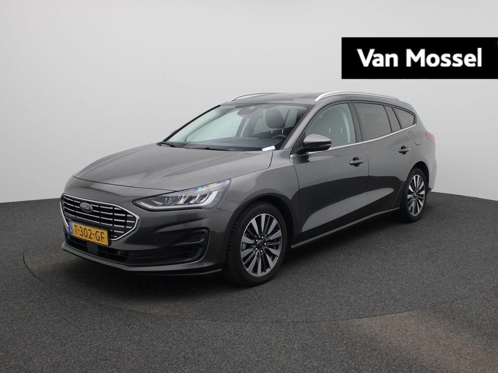 Ford Focus Wagon 1.0 EcoBoost Hybrid Titanium X | ACHTERUITR, 12 maanden, Gebruikt, Euro 6, Origineel Nederlands