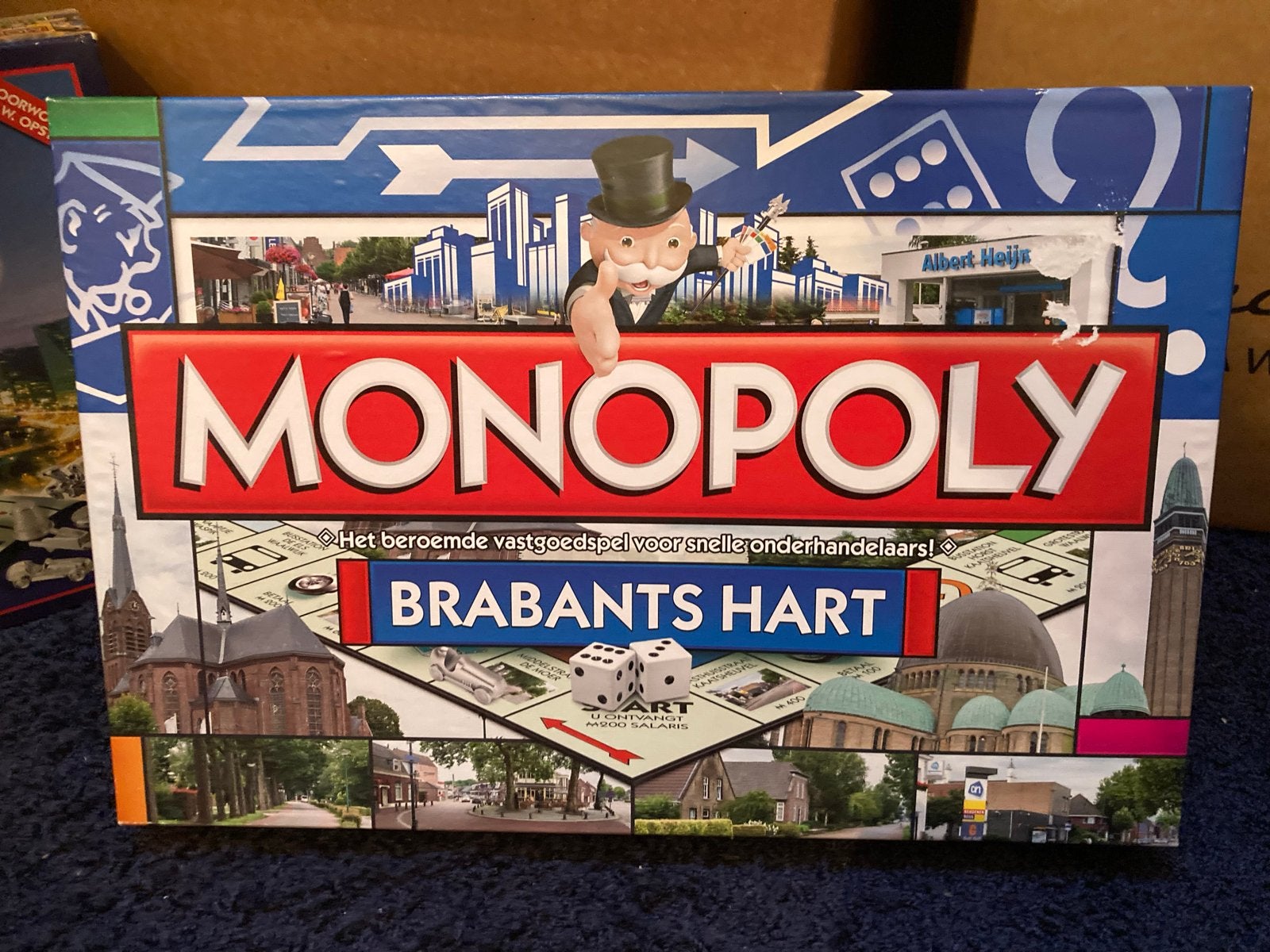 Monopoly Brabants Hart Tilburg Waalwijk enz limited editon, Hobby en Vrije tijd, Gezelschapsspellen | Bordspellen, Drie of vier spelers
