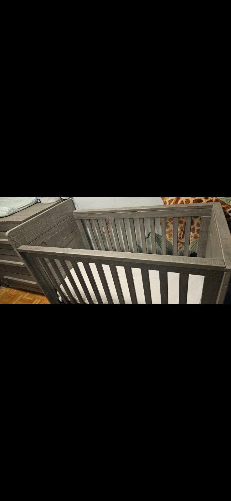 Commode en Ledikant grey, Ophalen, Gebruikt, 50 tot 70 cm, 75 tot 100 cm