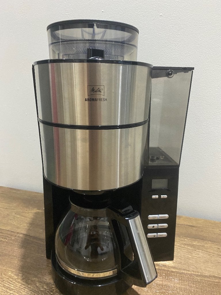Melitta  koffiemachine, Witgoed en Apparatuur, Koffiezetapparaten, Ophalen, Zo goed als nieuw, Koffiemachine
