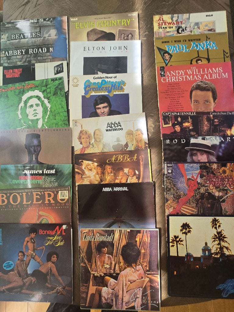 Grote collectie (140) pop en rock LP's - diverse artiesten, Ophalen, LP, Gebruikt, Pop