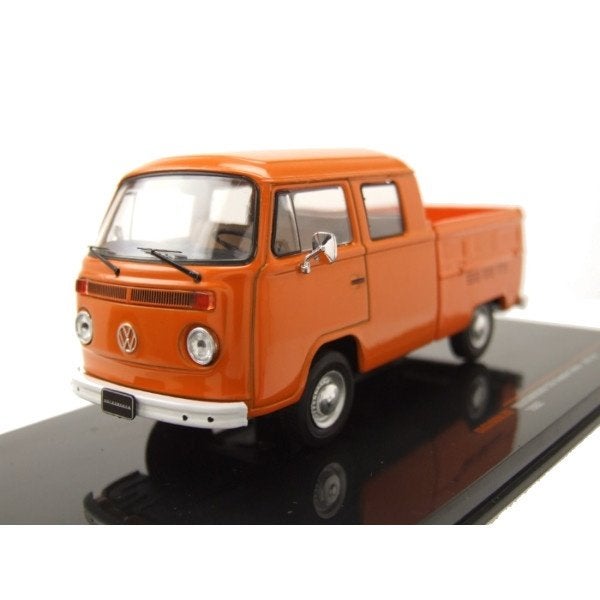Volkswagen T2 DoKa 1972 Oranje Modelauto 1/43 Ixo Models, Overige merken, Ixo Models, Auto, Ixo Models