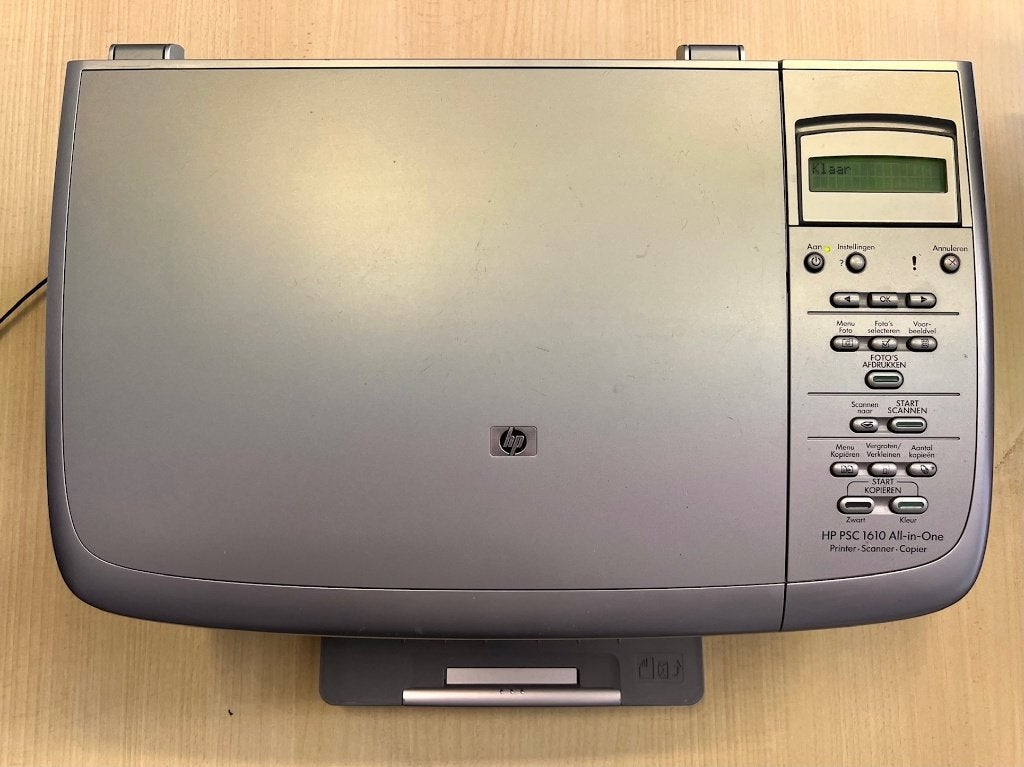 HP PSC 1610 All-in-One (Printer Scanner Copier), Ophalen