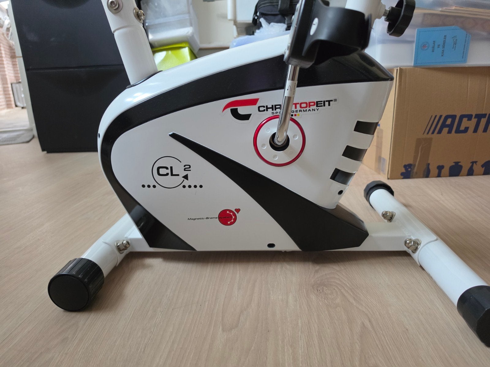 Hometrainer Fitness-Monitoring CL2 - Zo goed als nieuw, Ophalen, Zo goed als nieuw, Metaal, Benen