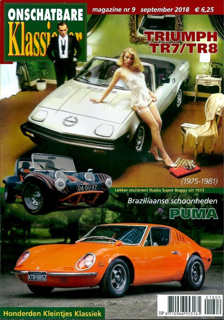 Onschatbare Klassieker reportage Triumph TR7 en TR8, Ophalen of Verzenden, Gelezen, Overige merken