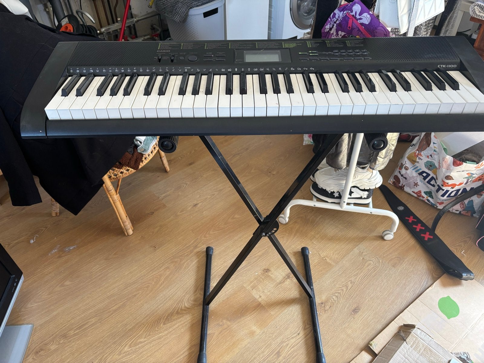Casio Keyboard, Ophalen, Casio, Met standaard, 61 toetsen