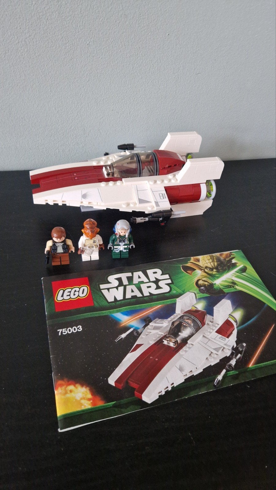LEGO Star Wars 75003 A-Wing starfighter, Star Wars, Lego, Ophalen of Verzenden, Zo goed als nieuw