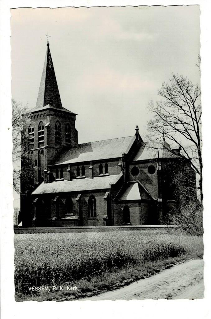 Vessem, Kerk, Ophalen of Verzenden, Ongelopen, Noord-Brabant