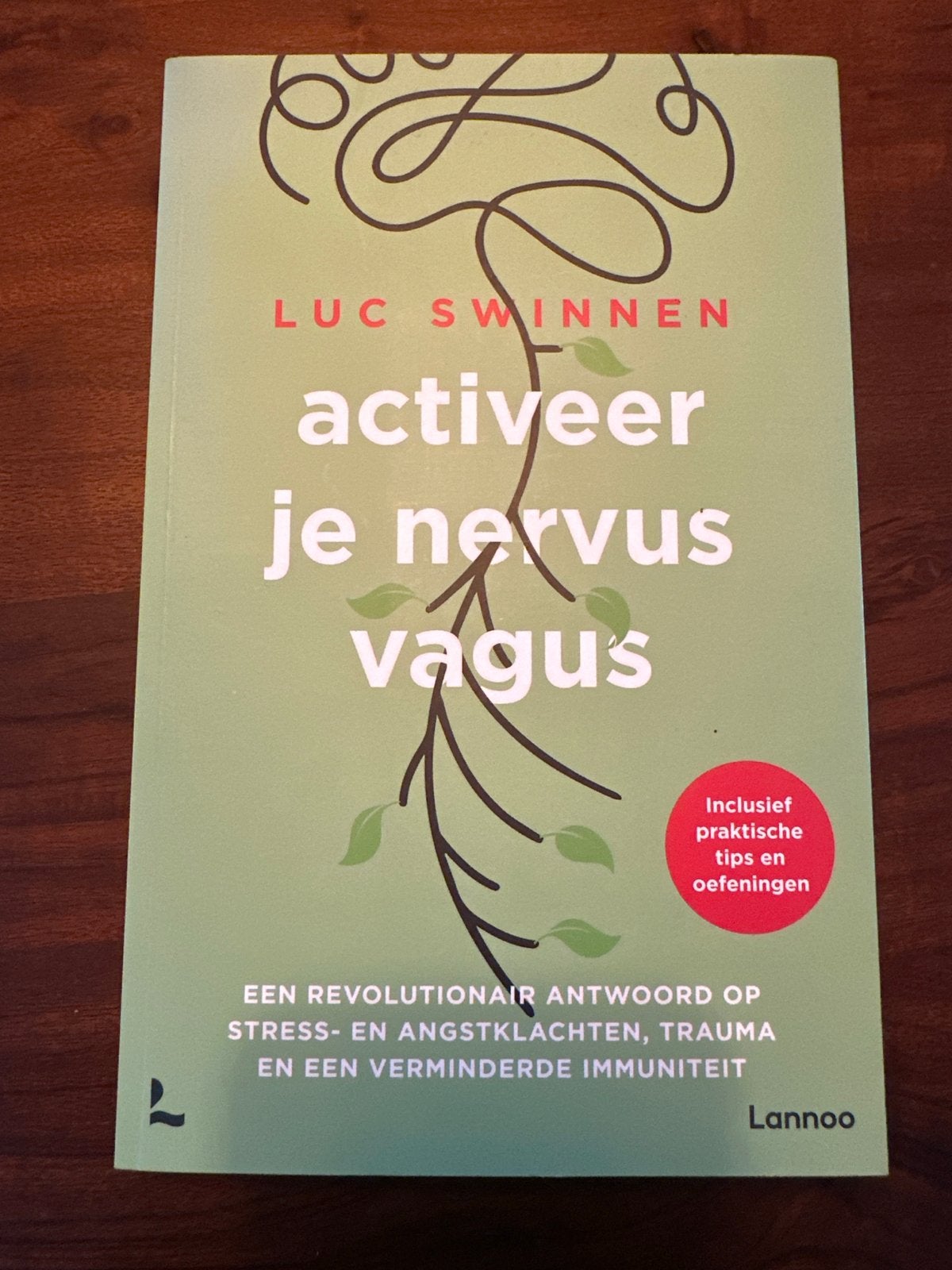 Luc Swinnen - Activeer je nervus vagus, Boeken, Ophalen of Verzenden, Nieuw, Luc Swinnen