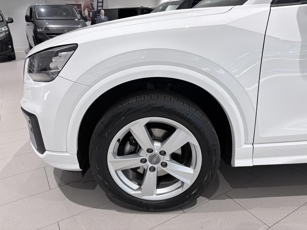 Audi Q2 35 TFSI CoD Sport Pro Line Achteropkomend Verkeer Wa, Auto's, Audi, 12 maanden, Stof, 4 cilinders, Wit