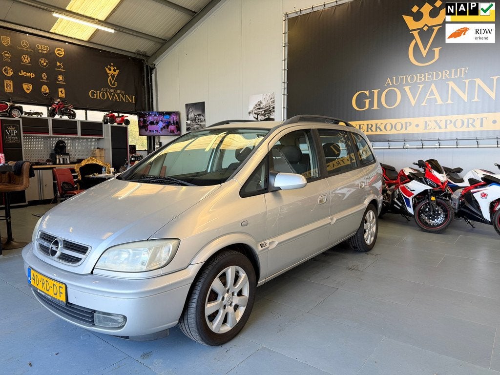 Opel Zafira 1.8-16V Maxx inruil mogelijk, Auto's, Opel, 125 pk, Gebruikt, 4 cilinders, Origineel Nederlands