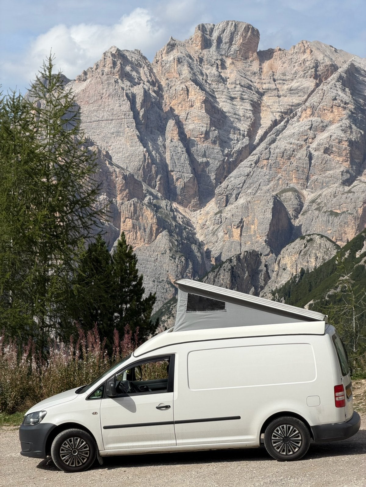 Mijn trouwe Caddy Maxi camper zoekt een nieuw thuis, Caravans en Kamperen, Tot en met 2, Particulier, Overige merken, 5 tot 6 meter