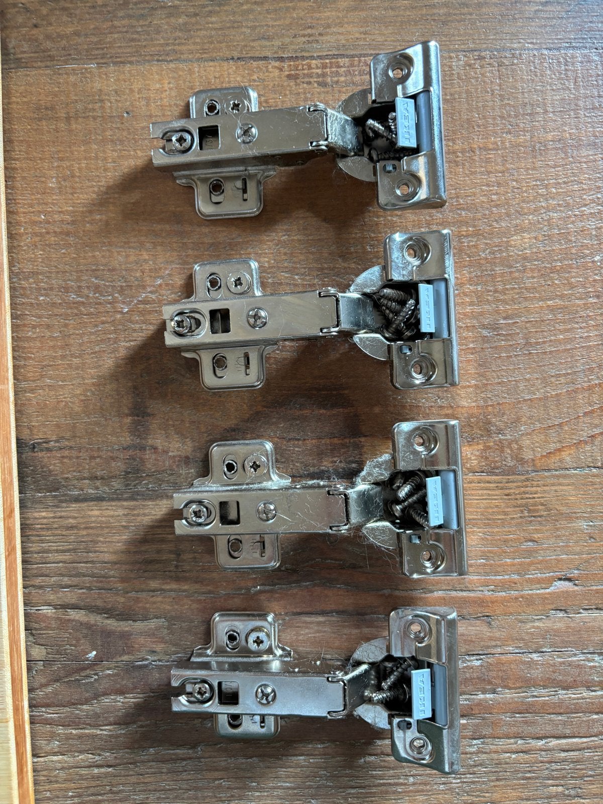 Ikea Besta Scharnieren (2 stuks), Ophalen of Verzenden, Gebruikt, Overige materialen, Scharnier