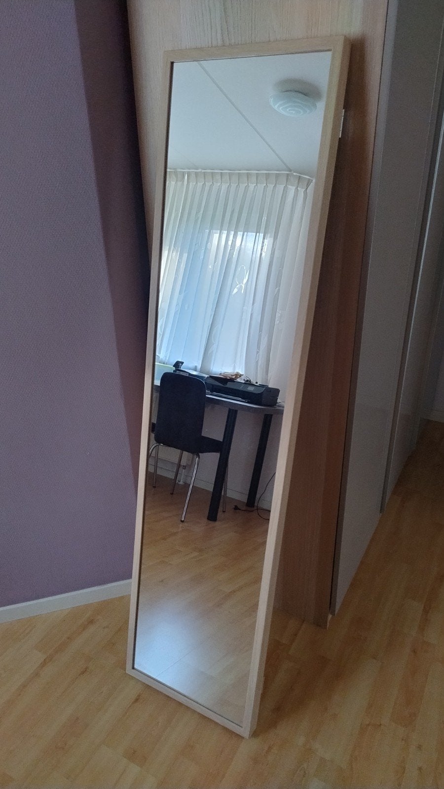 Ikea stave pas spiegel, Huis en Inrichting, Woonaccessoires | Spiegels, Ophalen, Minder dan 50 cm, Zo goed als nieuw, Minder dan 100 cm