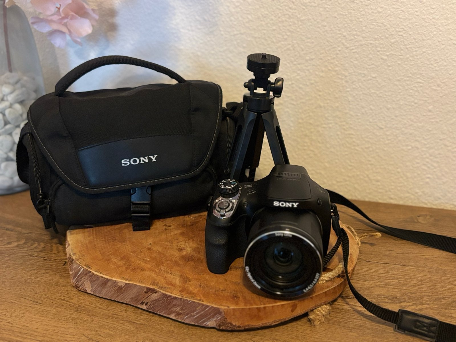 Sony DSC-H400 Bridgecamera met 63x zoom en accessoires, Ophalen, Gebruikt, Sony, 20 megapixels