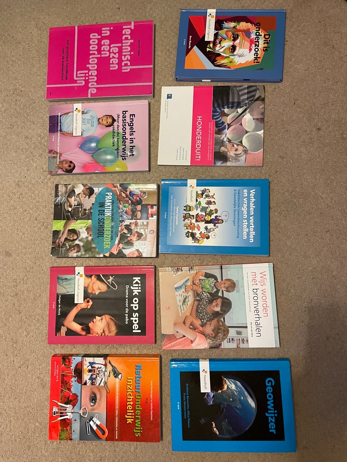 Pabo studieboeken (KPZ Zwolle) - Diverse vakken, Ophalen, Gelezen, Overige niveaus, Overige vakken