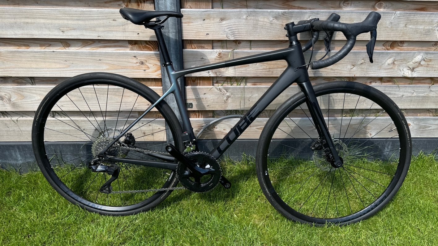 Cube Axial WS SLX racefiets maat 53 Shimano 105 Di2, Carbon, Zo goed als nieuw, Meer dan 20 versnellingen, Schijfrem