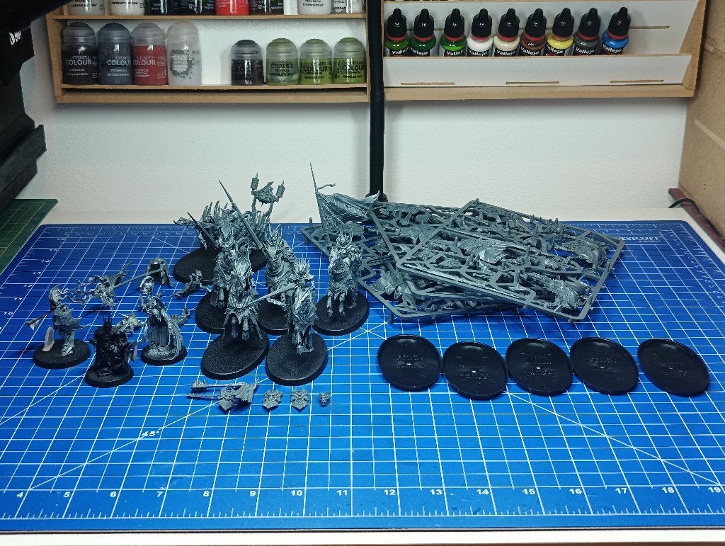 Warhammer Age of Sigmar Soulblight Gravelords Army, Warhammer, Ophalen of Verzenden, Zo goed als nieuw, .