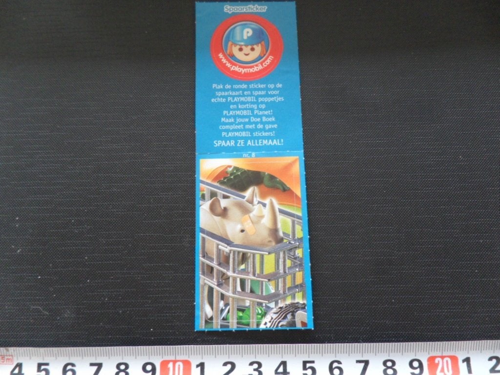 sticker supermarkt EMTÉ GOLFF  PLAYMOBIL sticker, Ophalen, Zo goed als nieuw
