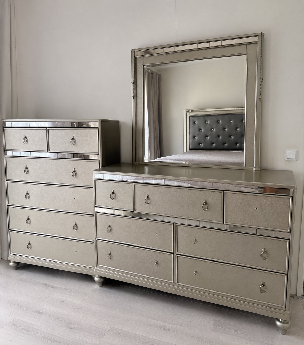 Complete luxe slaapkamer set | Queen size 200x150-Boxspring