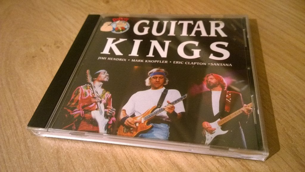 Guitar kings, jimi hendrix, mark knopfler, eric clapton, san, Ophalen, Gebruikt, Poprock, Verzamelalbum
