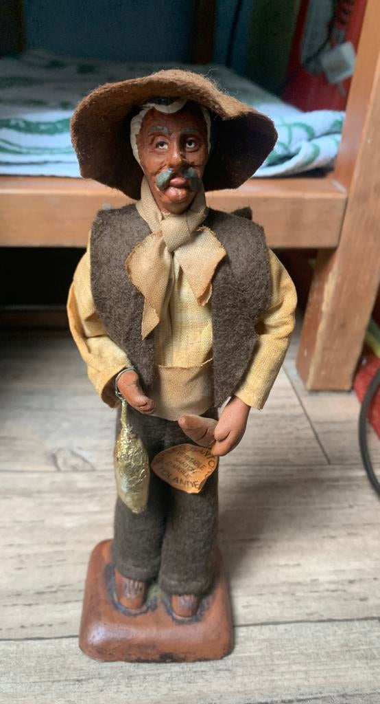 Santons Yolande France terracotta beeldje, Verzamelen, Ophalen of Verzenden, Zo goed als nieuw