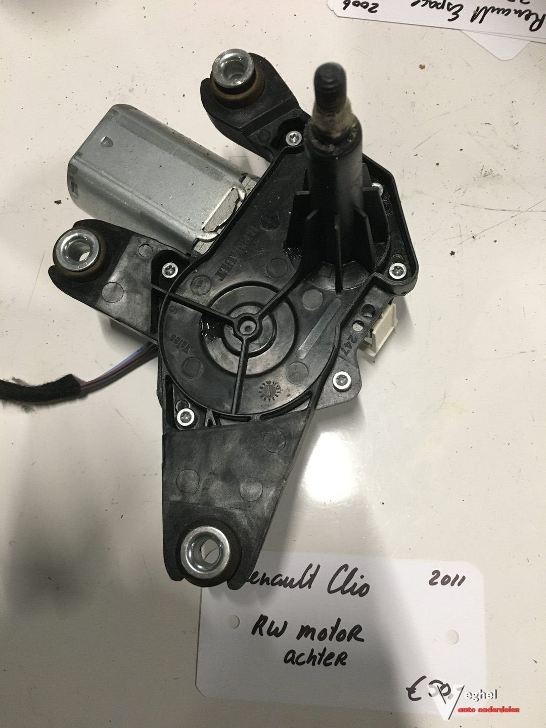 Renault Clio 2011 Ruitenwissermotor achter, Gebruikt, -, -, Ophalen of Verzenden