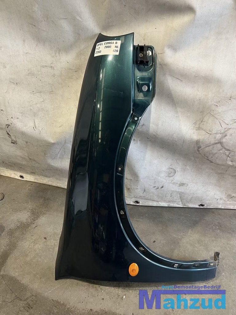 OPEL CORSA B Groen rechts Z283 Scherm voorscherm zijscherm 1, Auto-onderdelen, Carrosserie en Plaatwerk, Gebruikt, Opel Automobile GmbH