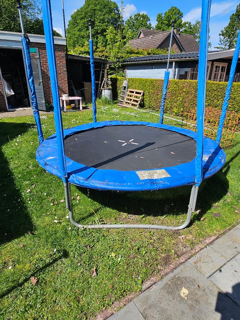 Trampoline, Kinderen en Baby's, Speelgoed | Buiten | Trampolines, Ophalen, Gebruikt