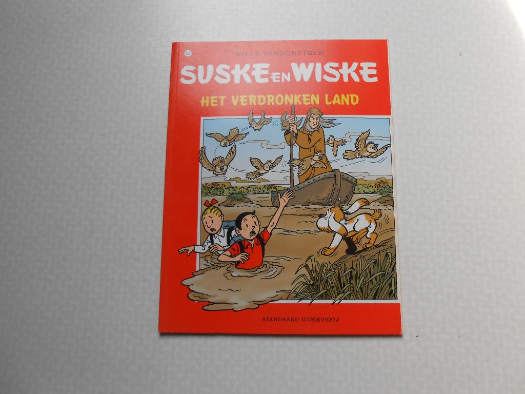 suske en wiske 263 Het verdronken land 2000 1 ste druk., Willy van der steen, Eén stripboek, Nieuw, Ophalen of Verzenden