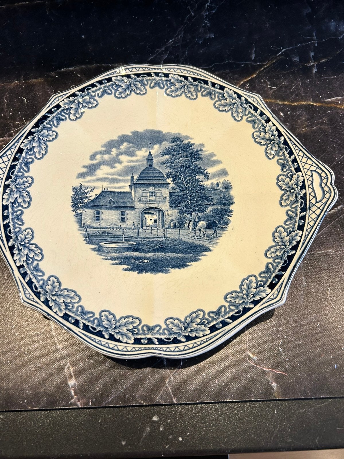 Schaal Delftsblauw Sociētė Cėramique Maastricht, Ophalen of Verzenden
