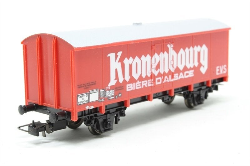 Jouef 6281 Kronenbourg Koelwagon, Gebruikt, Gelijkstroom, Jouef, Wagon