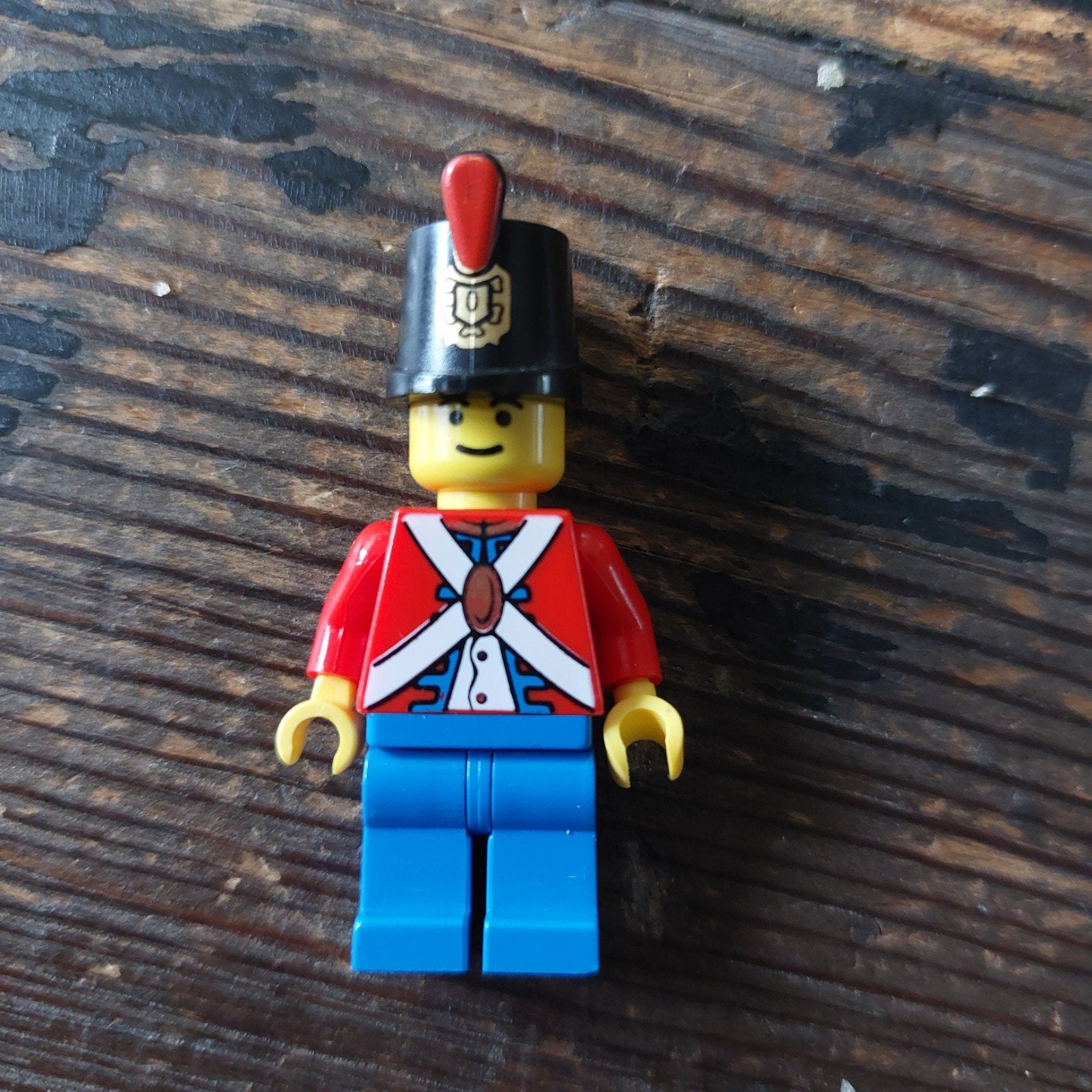 Lego Minifiguur Soldaat met Hoed - PI135A, Gebruikt, Lego, Minifiguur, Pirates