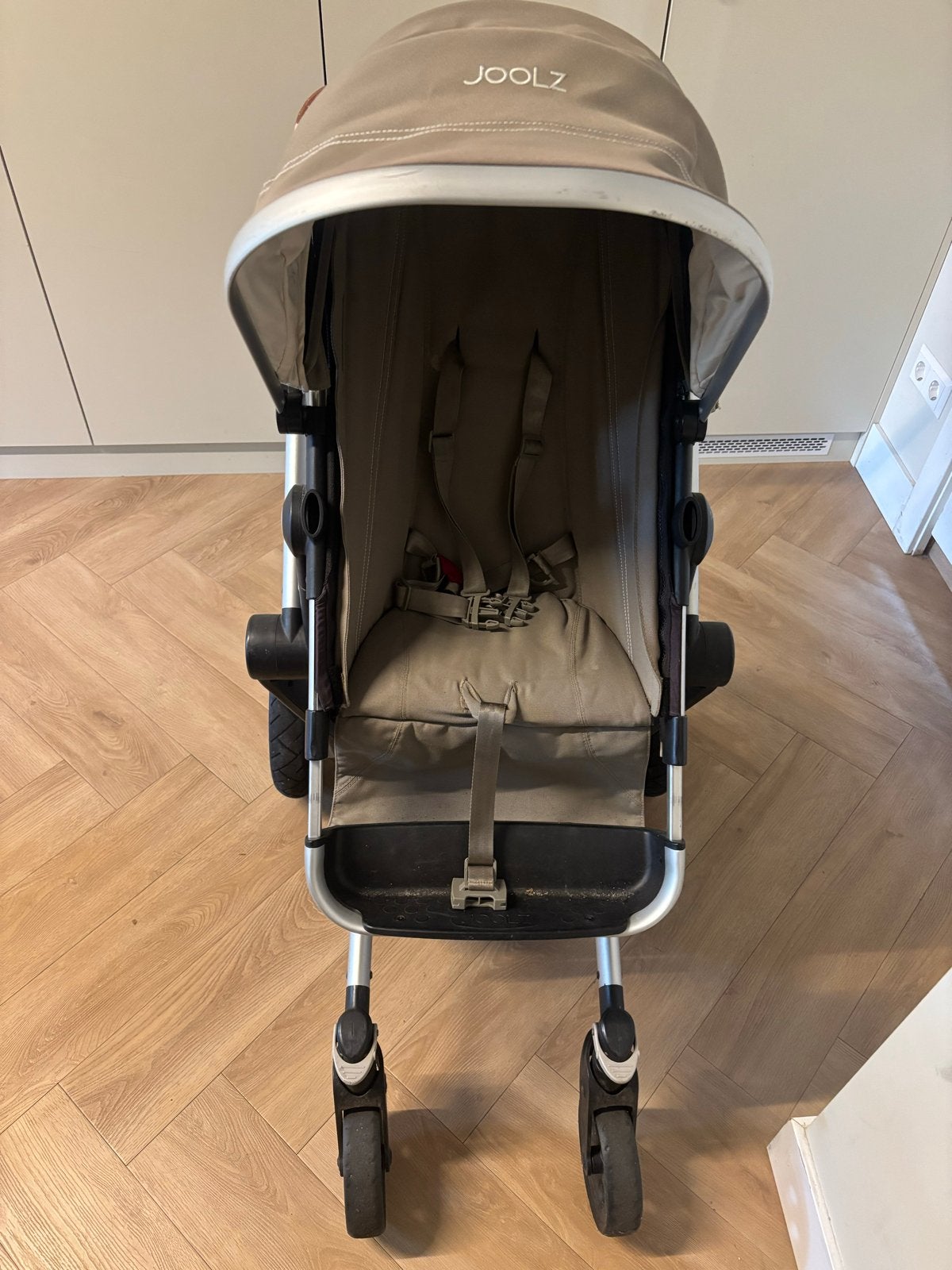 Joolz Day Earth complete kinderwagen - Taupe/Grijs, Overige merken, Gebruikt, Ophalen of Verzenden, Combiwagen