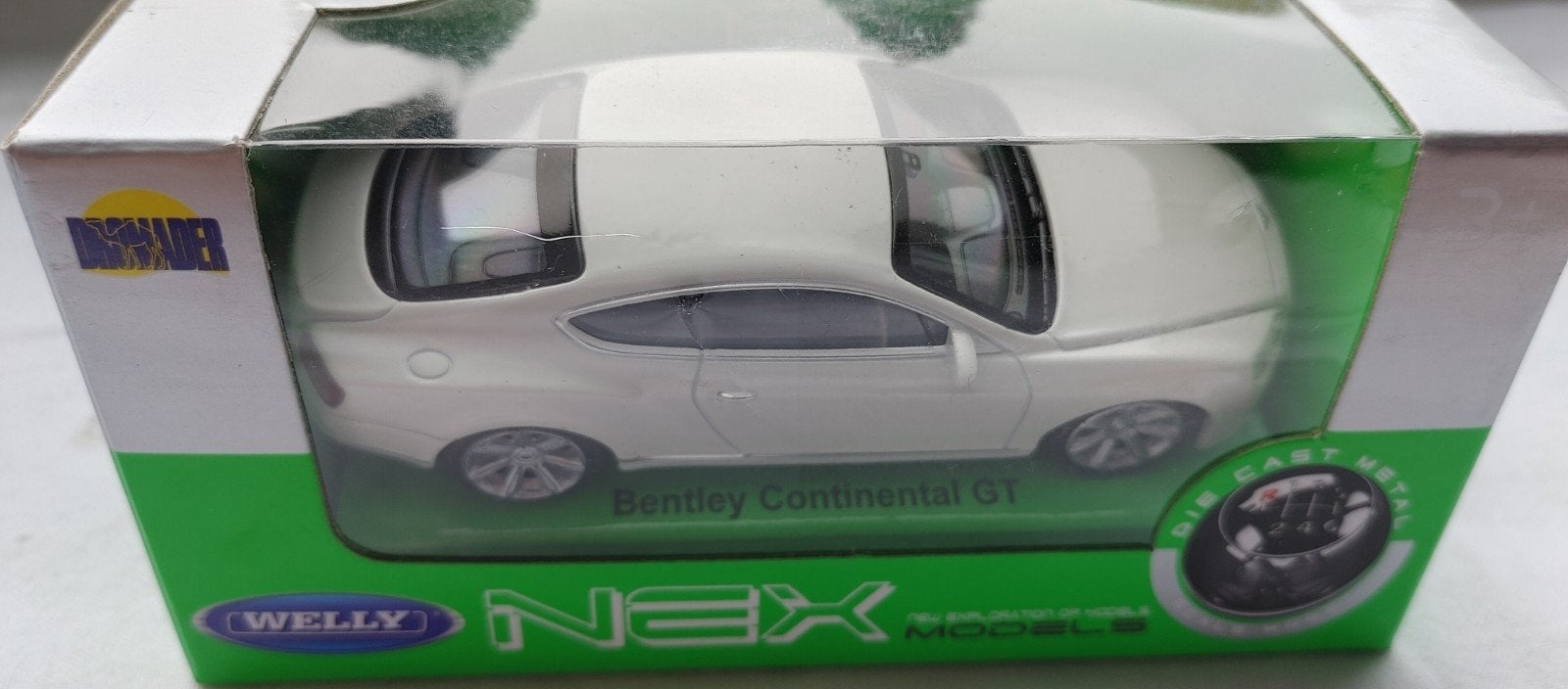 welly 1:43 bentley GT continental, Hobby en Vrije tijd, Modelauto's | 1:43, Verzenden, Nieuw, Auto, Overige merken