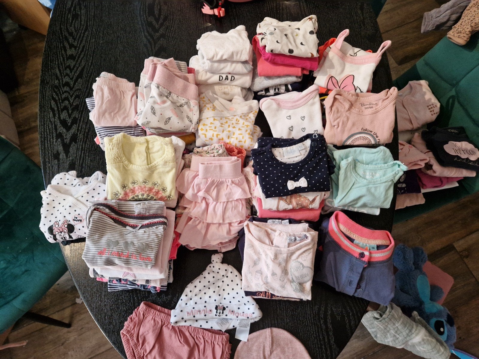 Grote partij babykleding maat 50/56 – 89 stuks, Kinderen en Baby's, Babykleding | Baby-kledingpakketten, Ophalen, Zo goed als nieuw