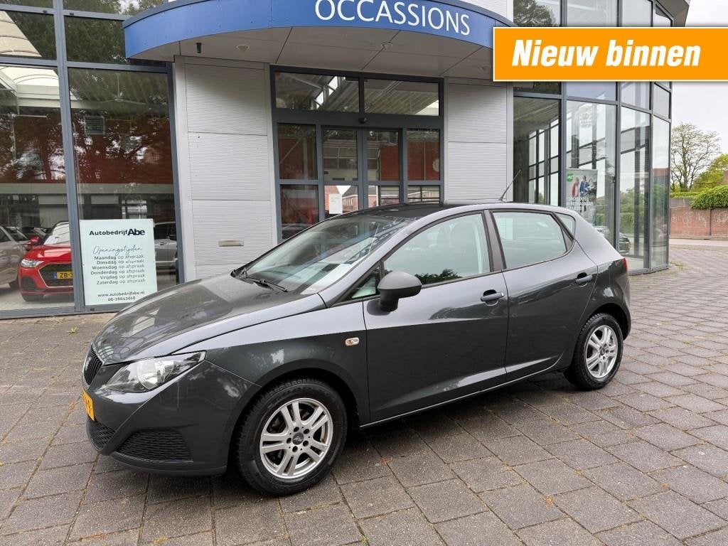 Seat IBIZA 1.2 CLUB ARMIN APP-5DEURS-LMV-AIRCO-NIEUWSTAAT!!, Auto's, Seat, Voorwielaandrijving, Euro 5, USB, Huisgarantie
