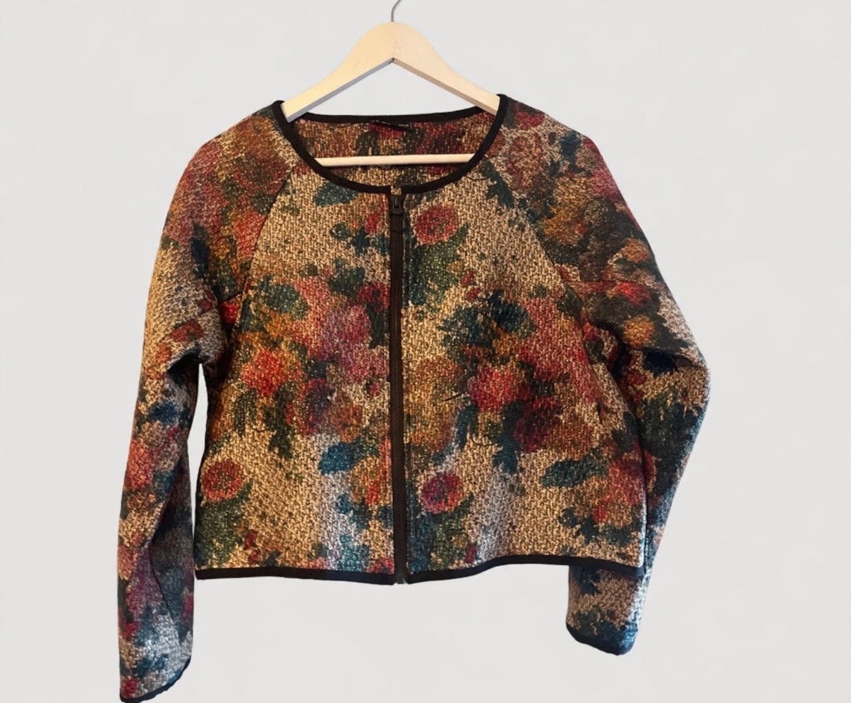 DIDI pretty different jasje met bloemenprint, Ophalen of Verzenden, Zo goed als nieuw, Maat 46/48 (XL) of groter, Meerkleurig
