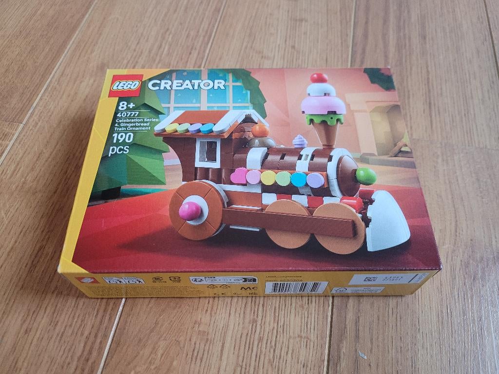 Lego Creator Vieringenserie peperkoektrein 40777 nieuw, Lego, Nieuw, Ophalen of Verzenden, Compleet