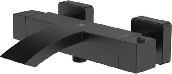 AquaVive thermostatische badkraan Tanaro zwart, Ophalen of Verzenden, Nieuw